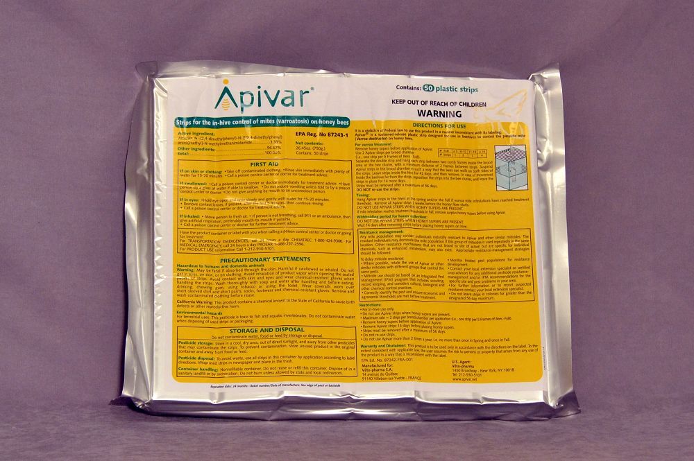 Apivar – D &amp; J Apiary